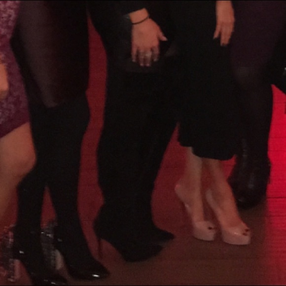 Thigh high faux suede boot - Picture 6 of 6